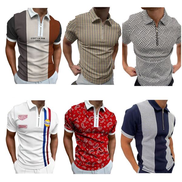 men's polos polo shirt color stripe pattern men's elastic casual business short sleeves t shirt for man polo mens clothing 230306, White;black
men's polos polo shirt color stripe pattern men's elastic casual business short sleeves t shirt for man polo mens clothing 230306, White;black