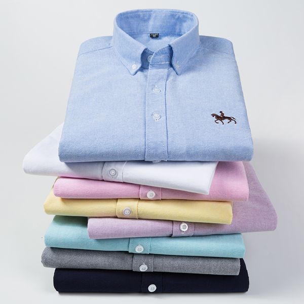 men's casual shirts pure cotton oxford embroidered horse casual without pocket solid shirt men's long sleeve dress shirt men plus, White;black
men's casual shirts pure cotton oxford embroidered horse casual without pocket solid shirt men's long sleeve dress shirt men plus, White;black