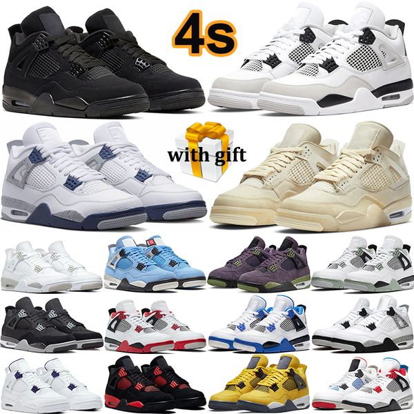 4s military black cat men women basketball shoes 4 retro bred white oreo blank canvas red thunder jumpman 4 lightning mens trainer sports sn
4s military black cat men women basketball shoes 4 retro bred white oreo blank canvas red thunder jumpman 4 lightning mens trainer sports sn
