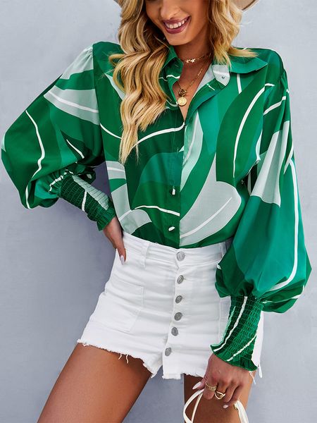 women's blouses shirts casual women vintage print blouse female retro patterned spring summer ladies lapel long sleeve single breasted, White
women's blouses shirts casual women vintage print blouse female retro patterned spring summer ladies lapel long sleeve single breasted, White