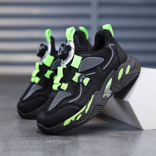 2023 fashion ale children's shoes pink gray red black green spring rotating button breathable mesh casual shoes sneakers color28
2023 fashion ale children's shoes pink gray red black green spring rotating button breathable mesh casual shoes sneakers color28