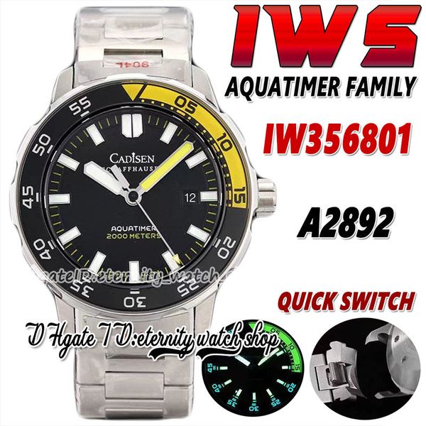 2022 iwsf v2 upgraded tw356801 mens watch a2892 automatic black dial two tone bezel quick switch stainless steel bracelet 44mm latest super, Slivery;brown
2022 iwsf v2 upgraded tw356801 mens watch a2892 automatic black dial two tone bezel quick switch stainless steel bracelet 44mm latest super, Slivery;brown