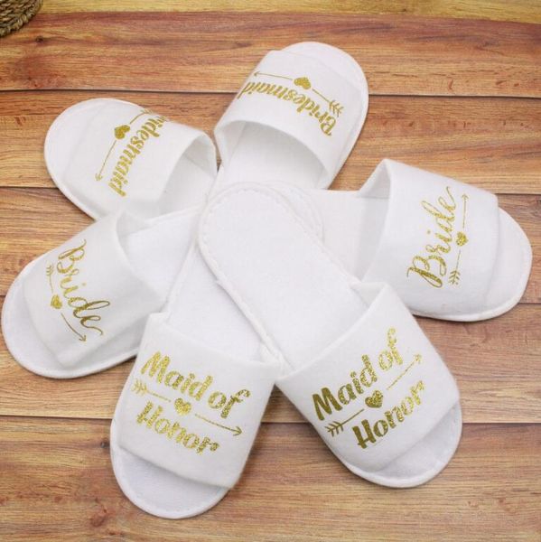 wedding party gifts personalized brides bridesmaid slippers bridal shower party gift leaky toe slippers
wedding party gifts personalized brides bridesmaid slippers bridal shower party gift leaky toe slippers