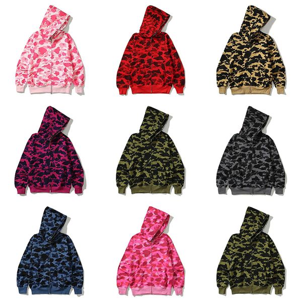 bape hoodie men's designer full-zip up ape shark women's hoodie colorful camo jacket blue hooded sweatshirt men's women', Black
bape hoodie men's designer full-zip up ape shark women's hoodie colorful camo jacket blue hooded sweatshirt men's women', Black