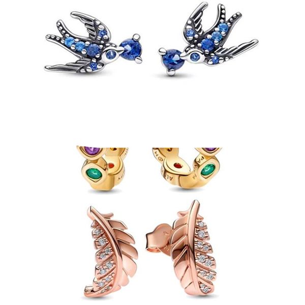 designer stud earrings for women engagement gift love diamond necklace diy fit pandora earings necklaces jewelry, Golden;silver
designer stud earrings for women engagement gift love diamond necklace diy fit pandora earings necklaces jewelry, Golden;silver