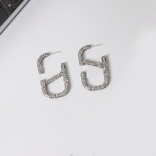 men gold plated designer earrings crystal orecchini alloy hip hop gifts simple punk letters v stud vintage iced out jewlery ohrringe womens, Golden;silver
men gold plated designer earrings crystal orecchini alloy hip hop gifts simple punk letters v stud vintage iced out jewlery ohrringe womens, Golden;silver