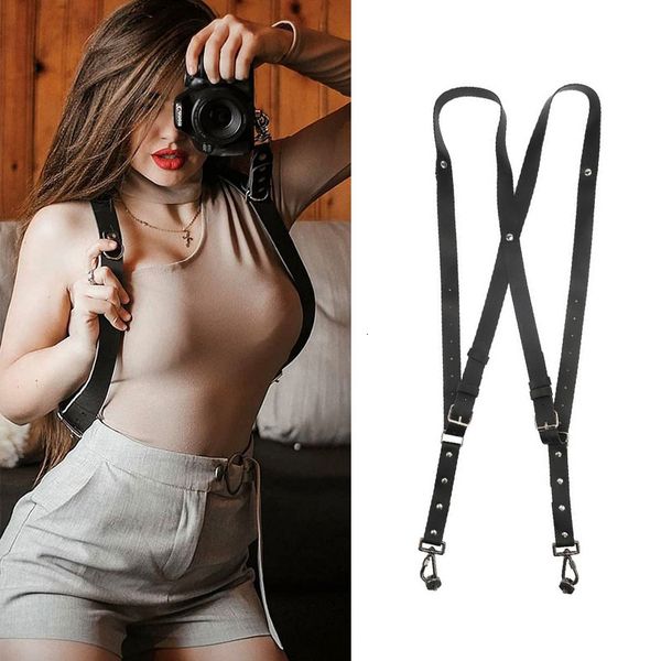 suspenders universal leather camera harness hanger shoulder suspender belt strap holder vintage menwomen pographer acessories 230307, Black;white
suspenders universal leather camera harness hanger shoulder suspender belt strap holder vintage menwomen pographer acessories 230307, Black;white