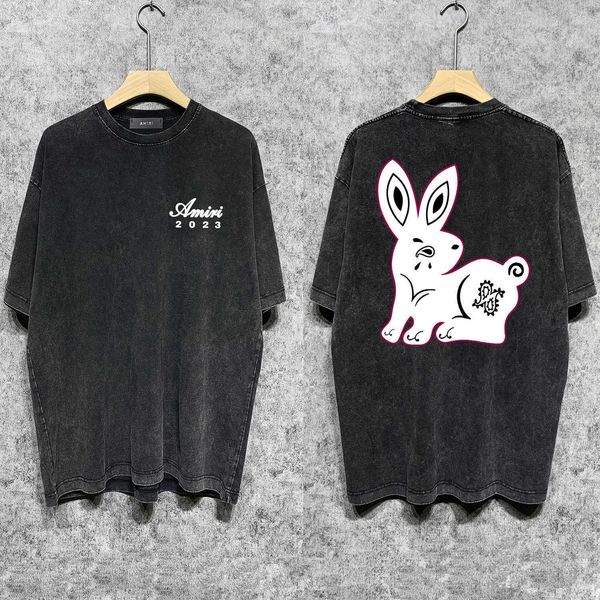 t-shirts amnri tee men women cotton leisure designer fashion brand simple 23 high street rabbit short-sleeved t-shirt casual slim loo, White;black
t-shirts amnri tee men women cotton leisure designer fashion brand simple 23 high street rabbit short-sleeved t-shirt casual slim loo, White;black