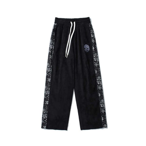 men's pants spring sport pant men bandana jogger paisley jogging wide leg tracksuit loose trousers clothing 2022 streetwear corduroy z0, Black
men's pants spring sport pant men bandana jogger paisley jogging wide leg tracksuit loose trousers clothing 2022 streetwear corduroy z0, Black