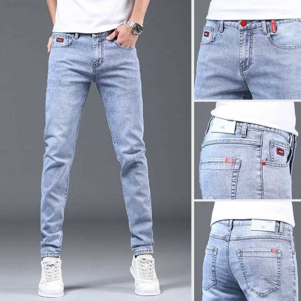 wholesale- 2023 spring summer slim fit men's jeans plus size mens pants casual business denim the price of3kc6, Blue
wholesale- 2023 spring summer slim fit men's jeans plus size mens pants casual business denim the price of3kc6, Blue