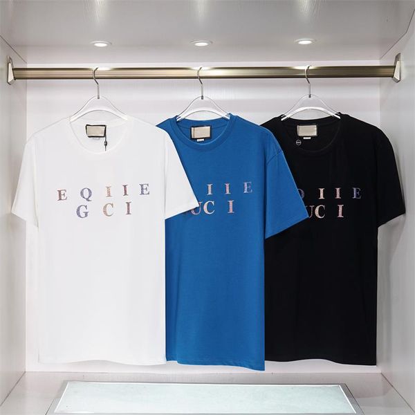 new 2023 t-shirt men's women's designer t-shirt cotton men's casual shirt luxury clothing street short sleeve clothes, White;black
new 2023 t-shirt men's women's designer t-shirt cotton men's casual shirt luxury clothing street short sleeve clothes, White;black