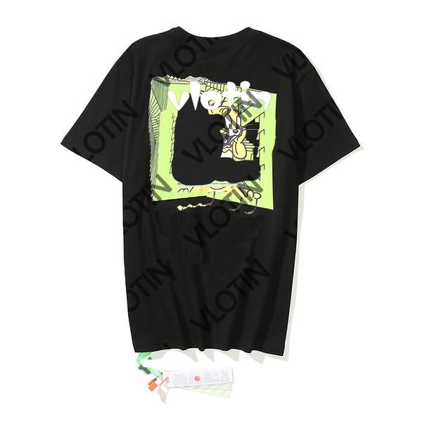 new men's t-shirts off offs white yellow warning strip printing student couple loose short t-shirt fashion printed x the back, White;black
new men's t-shirts off offs white yellow warning strip printing student couple loose short t-shirt fashion printed x the back, White;black