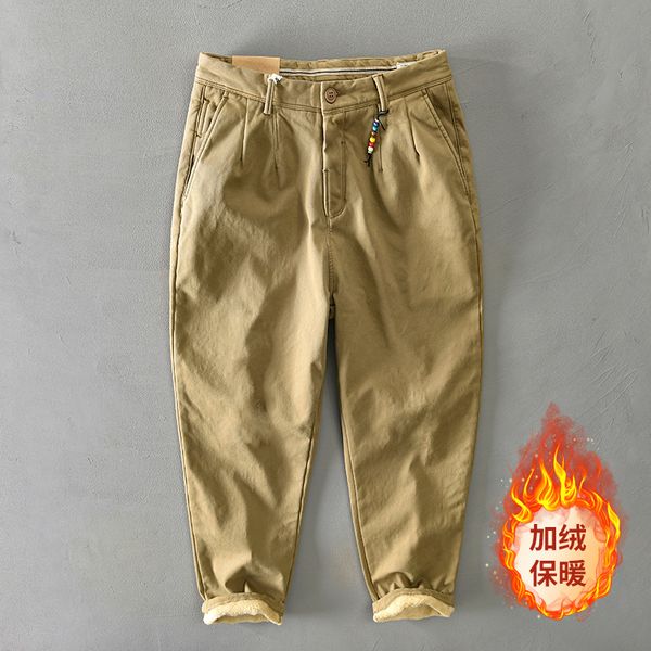 men's pants hiqor cargo pants trousers for men winter flacee casual pants warm cargo man trousers fashion beading khaki business pant 2, Black
men's pants hiqor cargo pants trousers for men winter flacee casual pants warm cargo man trousers fashion beading khaki business pant 2, Black