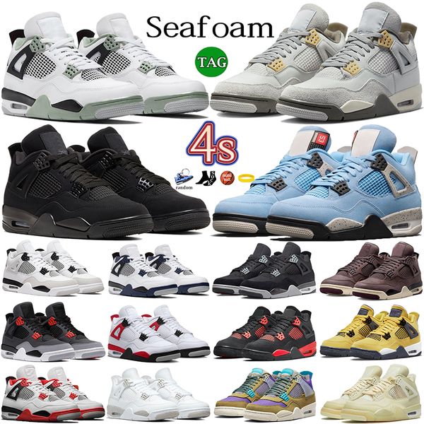 mens 4 4s basketball shoes jumpman seafoam university blue craft pn dust black cat red cement sport sneakers military black midnight navy me
mens 4 4s basketball shoes jumpman seafoam university blue craft pn dust black cat red cement sport sneakers military black midnight navy me
