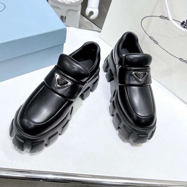 new fashion dress shoes women wedding party quality leather high heel flat shoe business prad formal loafer social chunky p6, Black
new fashion dress shoes women wedding party quality leather high heel flat shoe business prad formal loafer social chunky p6, Black