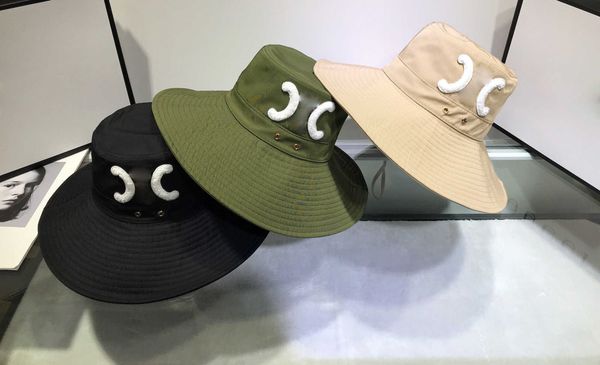 wide brim hats designer bucket hat fashion embroidered letters outdoor travel b071, Blue;gray
wide brim hats designer bucket hat fashion embroidered letters outdoor travel b071, Blue;gray