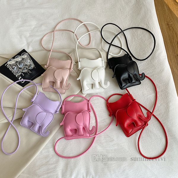 summer girls elephant applique handbags kids pu leather single shoulder bag children cartoon messenger phone bags z0678, Black
summer girls elephant applique handbags kids pu leather single shoulder bag children cartoon messenger phone bags z0678, Black