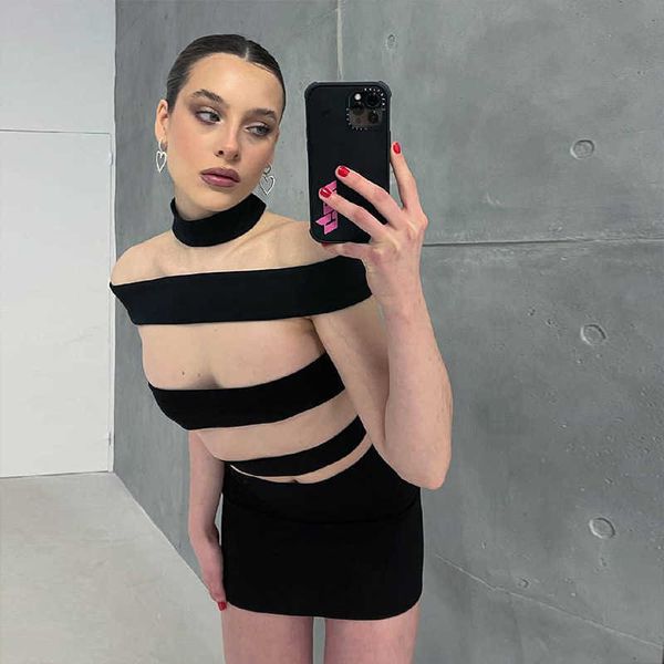 casual dresses 008aa selling individuality breakthrough dress ins net red bra fashion spicy girl hip wrap dress t230303, Black;gray
casual dresses 008aa selling individuality breakthrough dress ins net red bra fashion spicy girl hip wrap dress t230303, Black;gray
