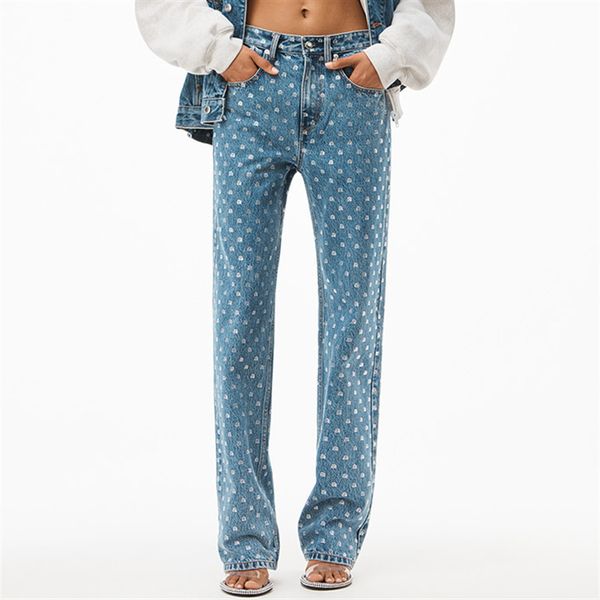 women's jeans autumn and winter in a line crystal decorate mid rise straight leg pants fashion nine part pencil y2k 230306, Blue
women's jeans autumn and winter in a line crystal decorate mid rise straight leg pants fashion nine part pencil y2k 230306, Blue