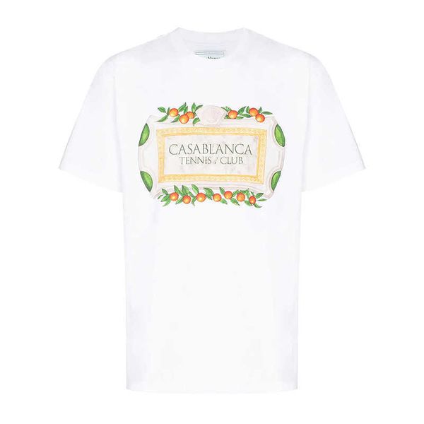 casablanca orange gradient print cotton classic fashion t shirt ink printing thick soft knitted cotton round neck short sleeve tee, White;black
casablanca orange gradient print cotton classic fashion t shirt ink printing thick soft knitted cotton round neck short sleeve tee, White;black