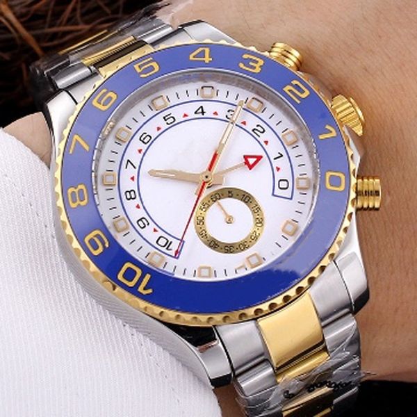 wristwatches 44mm mens luxury brand wrist watch automatic self wind mechanical movement sapphire blue ceramic bezel relogio masculino 230307, Slivery;brown
wristwatches 44mm mens luxury brand wrist watch automatic self wind mechanical movement sapphire blue ceramic bezel relogio masculino 230307, Slivery;brown