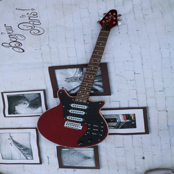 burgundy imported pickup guitar, metal rock guitar, rosewood fingerboard, customizable
burgundy imported pickup guitar, metal rock guitar, rosewood fingerboard, customizable