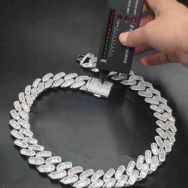 cuban necklace custom vvs baguette moissanite diamond hip hop rapper thick 14mm 16mm 20mm 925 silver cuban link chain bracelet men oem 10k g
cuban necklace custom vvs baguette moissanite diamond hip hop rapper thick 14mm 16mm 20mm 925 silver cuban link chain bracelet men oem 10k g