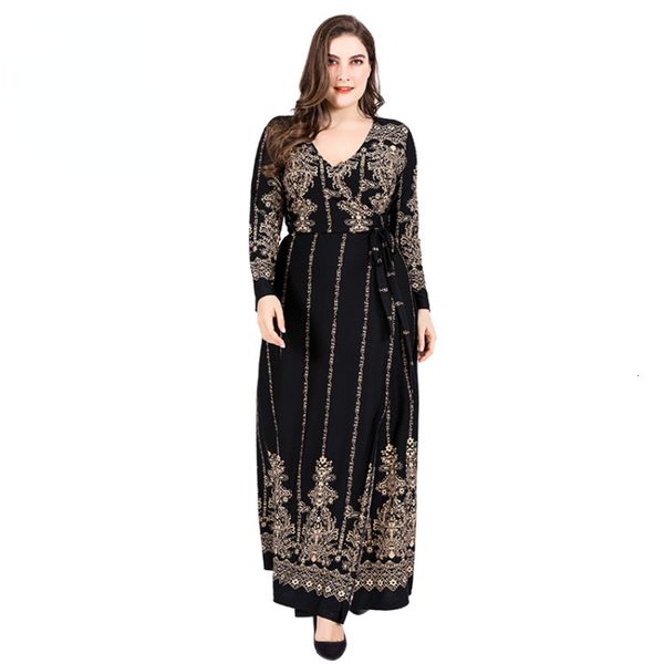 plus size dresses retro french knitting printing size luxury long sleeve v neck elegant women wedding party clothing ropa mujer 230307, Black
plus size dresses retro french knitting printing size luxury long sleeve v neck elegant women wedding party clothing ropa mujer 230307, Black