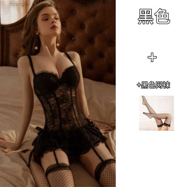 set funny underwear lace gathered steel suspender skirt slim waistcoat puffy princess 2 r7q4, Black;white
set funny underwear lace gathered steel suspender skirt slim waistcoat puffy princess 2 r7q4, Black;white