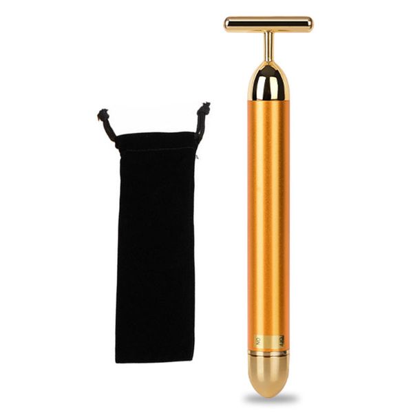 beauty items nano-24k gold t-type face lift massage roller energy beauty bar for wrinkle removing and anti-aging
beauty items nano-24k gold t-type face lift massage roller energy beauty bar for wrinkle removing and anti-aging