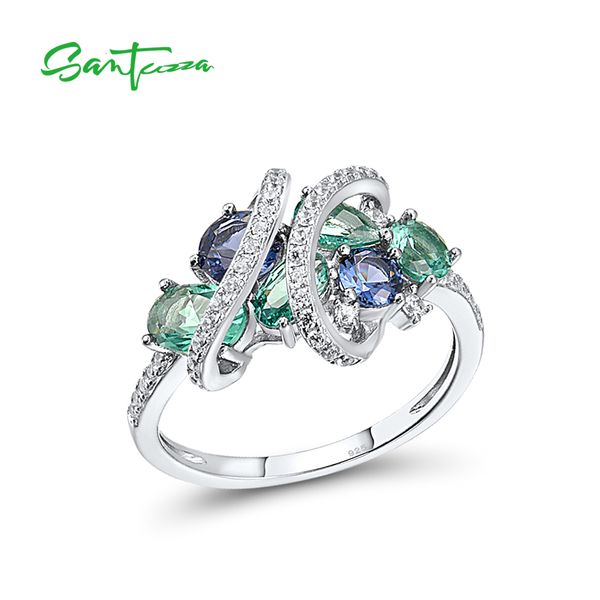 wedding rings santuzza 925 sterling silver for women green blue spinel white cz gemstone original anillos gifts fine jewelry 230307, Slivery;golden
wedding rings santuzza 925 sterling silver for women green blue spinel white cz gemstone original anillos gifts fine jewelry 230307, Slivery;golden