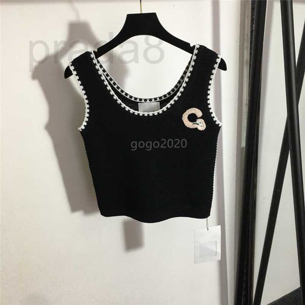 women's t-shirt designer 2022 brand tee knits with letter pattern girls milan runway crop shirt high end scoop neck sleeveless vw75, White
women's t-shirt designer 2022 brand tee knits with letter pattern girls milan runway crop shirt high end scoop neck sleeveless vw75, White