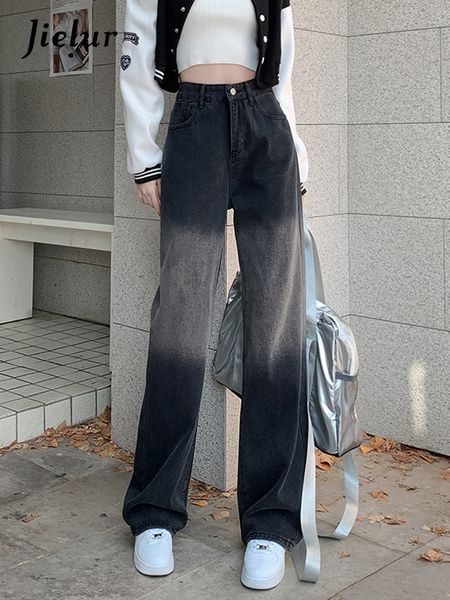 women's jeans jielur black gradient straight autumn and winter fashion versatile high waist women s xl 230306, Blue
women's jeans jielur black gradient straight autumn and winter fashion versatile high waist women s xl 230306, Blue