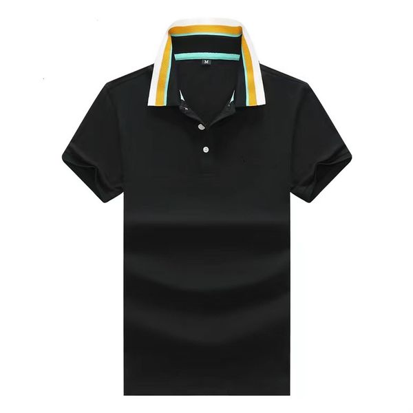 men's polos 2023 short sleeve new fashion business t-shirt men's short sleeve casual stitching color polo shirt, White;black
men's polos 2023 short sleeve new fashion business t-shirt men's short sleeve casual stitching color polo shirt, White;black