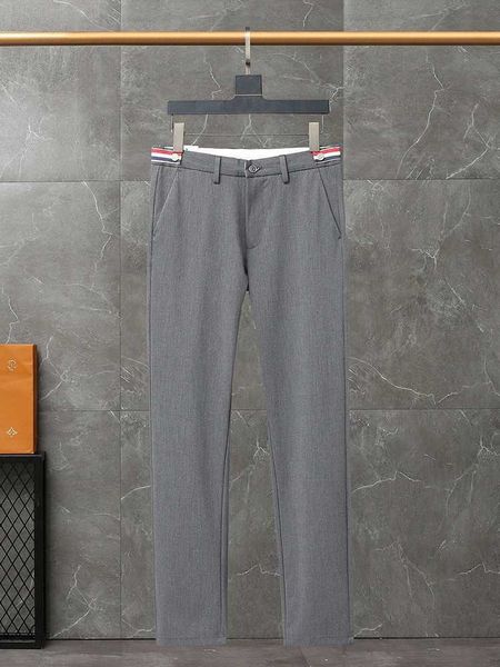 men's pants tb thom business dress pants fashion brand striped design suit pants autumn elastic waist cotton fabric casual men trousers, Black
men's pants tb thom business dress pants fashion brand striped design suit pants autumn elastic waist cotton fabric casual men trousers, Black