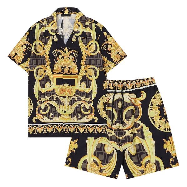 men's tracksuits luxury designer shirts mens fashion geometric print bowling shirt hawaii floral casual shirts men slim fit short sleev, Gray
men's tracksuits luxury designer shirts mens fashion geometric print bowling shirt hawaii floral casual shirts men slim fit short sleev, Gray