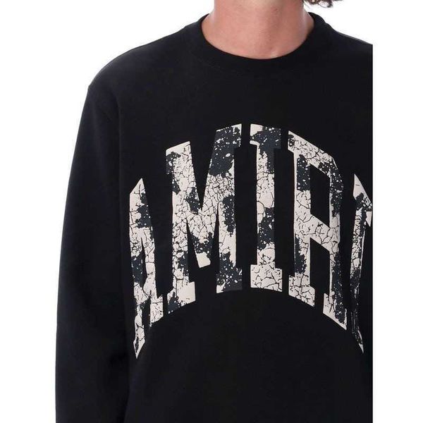 high version american fashion brand burst letter print men's and women's pullover, Black;white
high version american fashion brand burst letter print men's and women's pullover, Black;white