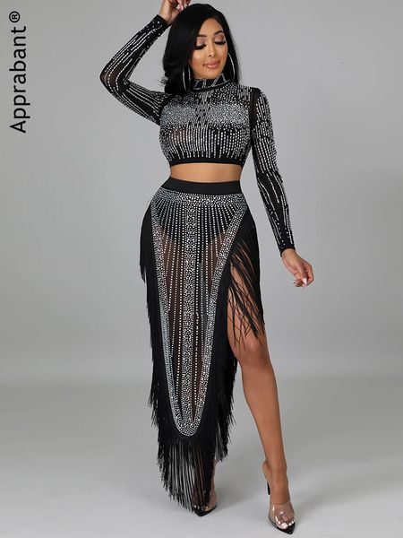 two piece dress apprabant diamond see through skirts set birthday outfit long sleeved pullover tassel skirt casual 2 suits 230306, White
two piece dress apprabant diamond see through skirts set birthday outfit long sleeved pullover tassel skirt casual 2 suits 230306, White