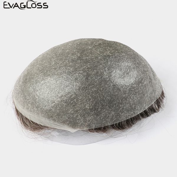 men's children's wigs evagloss men's wig 0.06-0.08mm skin pu hair pieces men toupee unit hair v loop replacement hair system, Black
men's children's wigs evagloss men's wig 0.06-0.08mm skin pu hair pieces men toupee unit hair v loop replacement hair system, Black