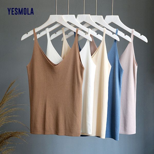 women's tanks camis yesmola women sling ice silk thin vest women knitted vest v-neck solid sleeveless tank elasticity summer casual 23, White
women's tanks camis yesmola women sling ice silk thin vest women knitted vest v-neck solid sleeveless tank elasticity summer casual 23, White
