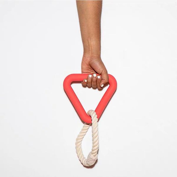Dog chewing pet toys triangle tension training pets tension rope wooden structure funny interactive spot wholesale
Dog chewing pet toys triangle tension training pets tension rope wooden structure funny interactive spot wholesale