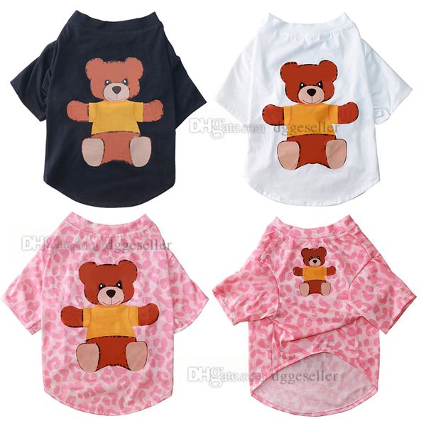 Designer Dog Clothes Brand Dog Apparel with Classic Letters Spring Summer Cotton Soft Breathable Puppy T-shirt Cute Bear Pet Shirts for Dogs Yorkie Poodle m A344, White
Designer Dog Clothes Brand Dog Apparel with Classic Letters Spring Summer Cotton Soft Breathable Puppy T-shirt Cute Bear Pet Shirts for Dogs Yorkie Poodle m A344, White