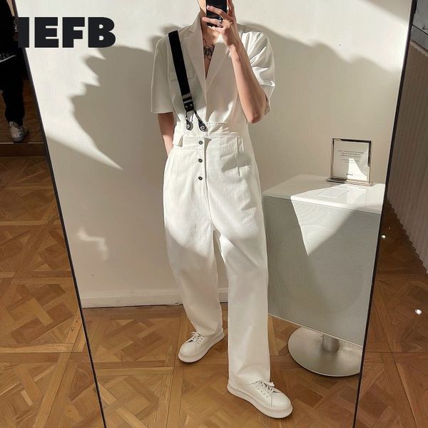 women s pants s iefb 2023 japan korean style white overalls personality elastic strap trend loose casual asymmetrical design trousers 230307, Black;white
women s pants s iefb 2023 japan korean style white overalls personality elastic strap trend loose casual asymmetrical design trousers 230307, Black;white