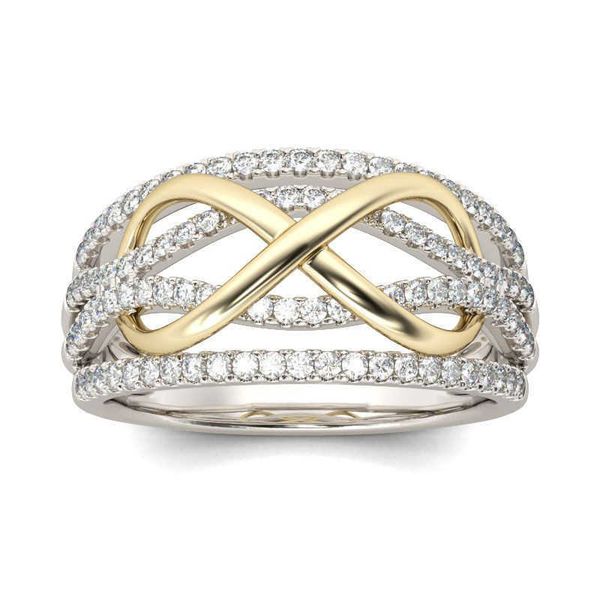 band rings fashion luxury women's gold-plated ring exquisite metal hollow diamond ring party jewelry aa230306, Silver
band rings fashion luxury women's gold-plated ring exquisite metal hollow diamond ring party jewelry aa230306, Silver