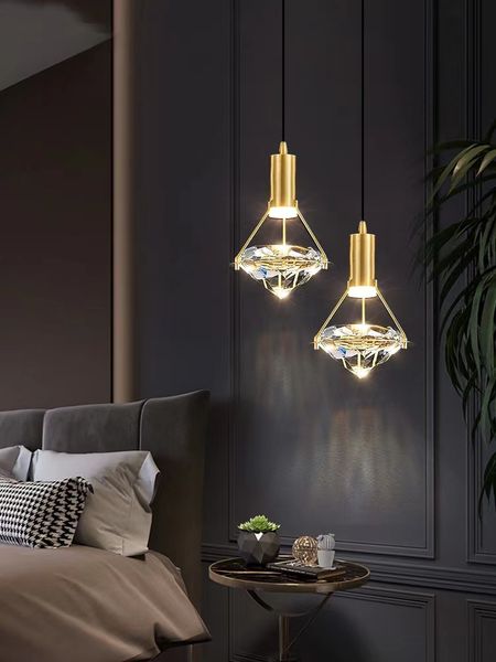 luxury diamond crystal pendant lights nordic restaurant bedroom lamp luminaire suspension decoration salon hanging lamp
luxury diamond crystal pendant lights nordic restaurant bedroom lamp luminaire suspension decoration salon hanging lamp