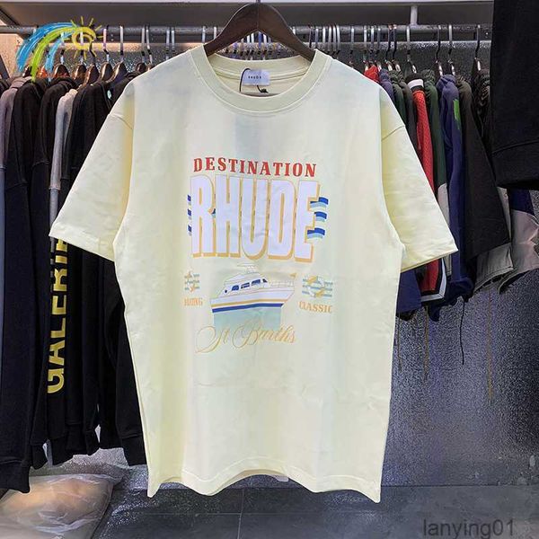 2023 black white apricot rhude t shirt men cotton oversized steamship printing rhude casual short sleeve, White;black
2023 black white apricot rhude t shirt men cotton oversized steamship printing rhude casual short sleeve, White;black