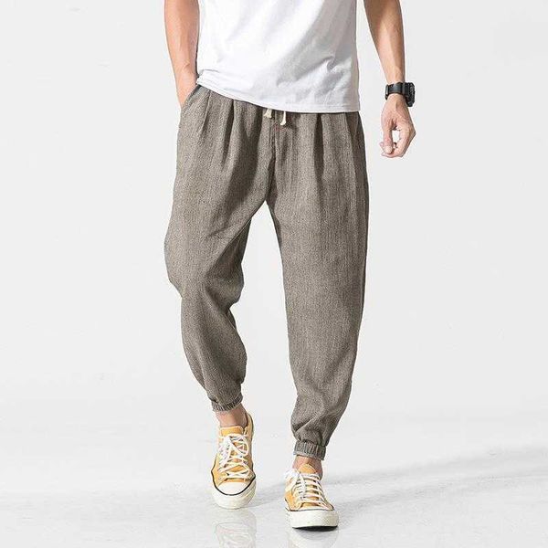 men's pants 2023 summer cotton linen harem casual pants men solid color slim fit harajuku joggers fashion men's clothing z0306, Black
men's pants 2023 summer cotton linen harem casual pants men solid color slim fit harajuku joggers fashion men's clothing z0306, Black
