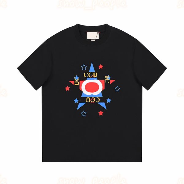 mens summer black white t shirt womens fashion star print t shirts men short sleeve breathable tees size xs, White;black
mens summer black white t shirt womens fashion star print t shirts men short sleeve breathable tees size xs, White;black