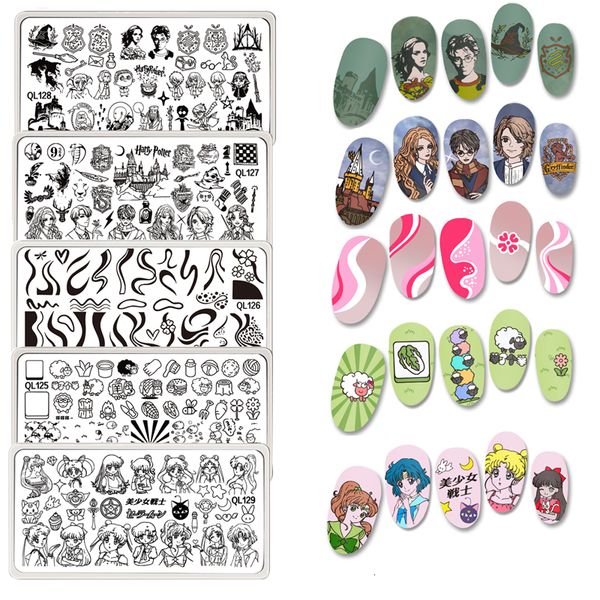nail art templates 5pcslot stamp plates beauty girl boy template stainless steel flame stencils 6512cm manicure tools 230307, White
nail art templates 5pcslot stamp plates beauty girl boy template stainless steel flame stencils 6512cm manicure tools 230307, White