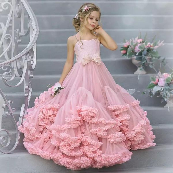 puffy flower girl dresses for wedding pink ruffles tiered skirts toddler pageant gowns tulle beaded first communion wears, White;blue
puffy flower girl dresses for wedding pink ruffles tiered skirts toddler pageant gowns tulle beaded first communion wears, White;blue